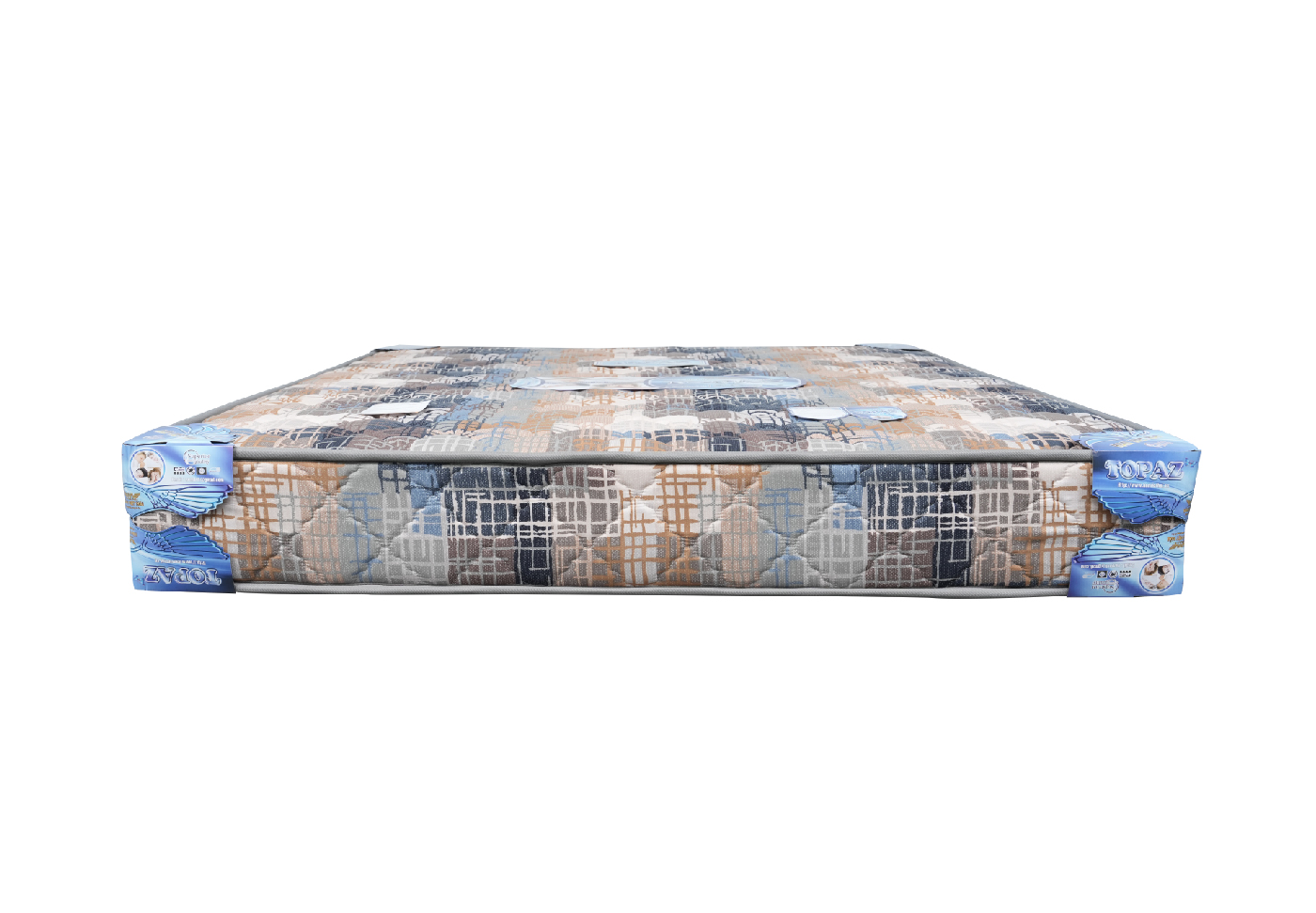 Nệm lò xo TOPAZ 2 viền, vải cotton