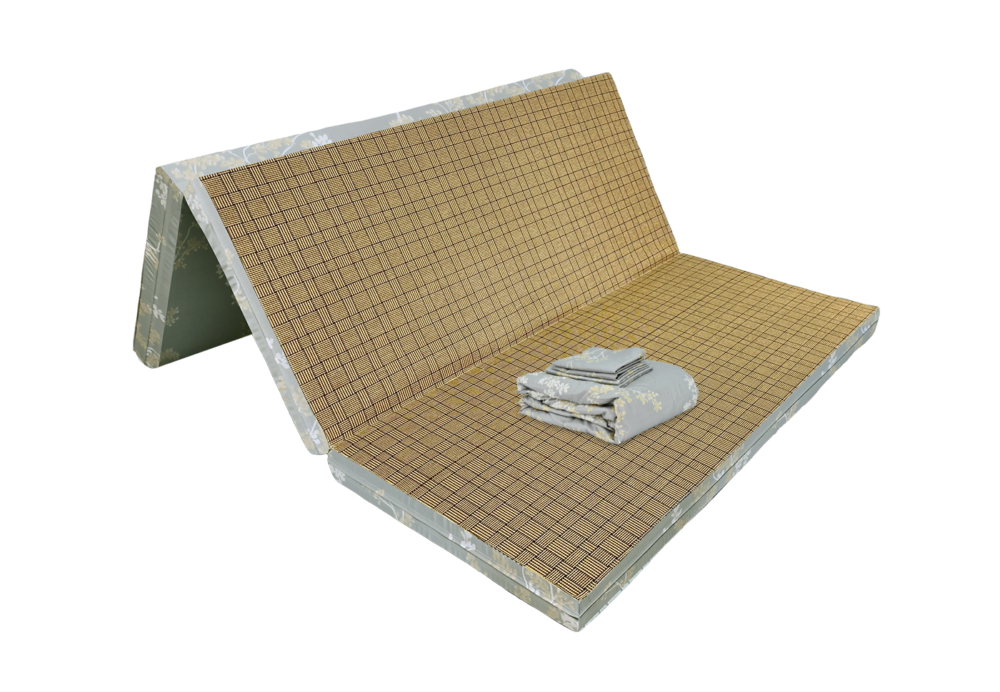 Nệm cặp đôi bông foam ép 1 mặt chiếu vỏ lồng  S’BED FLEX FORLIFE/EVAR