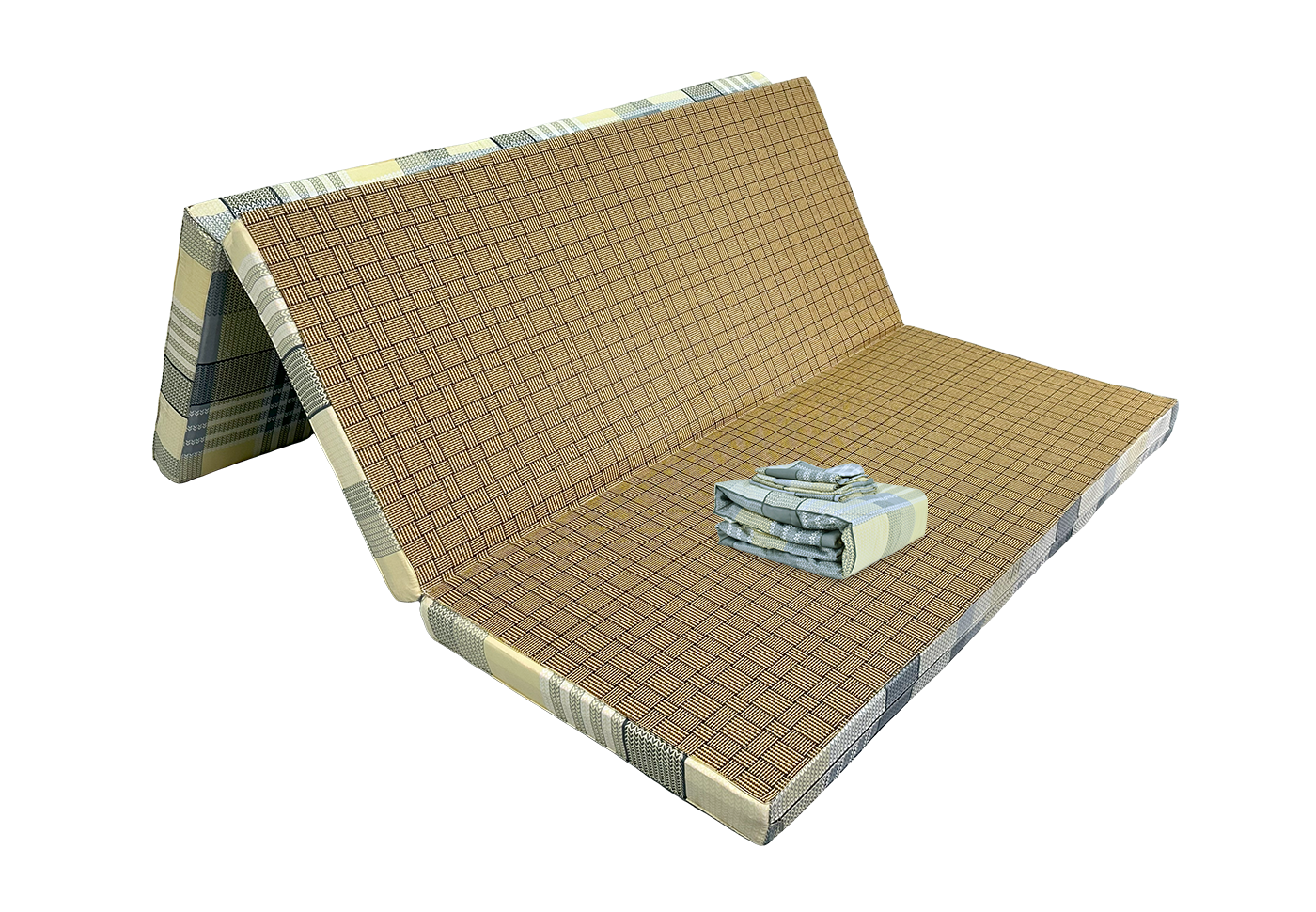 Nệm cặp đôi bông foam ép 1 mặt chiếu vỏ lồng  S’BED FLEX FORLIFE/EVAR