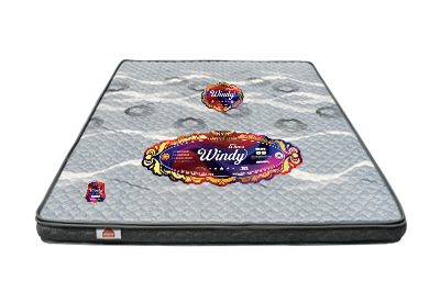 Nệm ép dẻo S’LOVE WINDY 3 viền, Vải valize