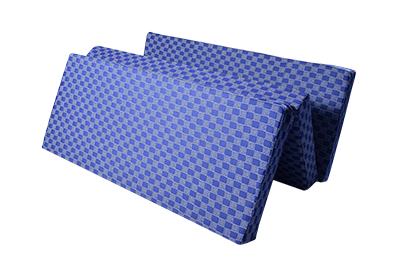 Nệm foam S’LOVE COZY massage than hoạt tính gấp 3, Vải gấm xốp 