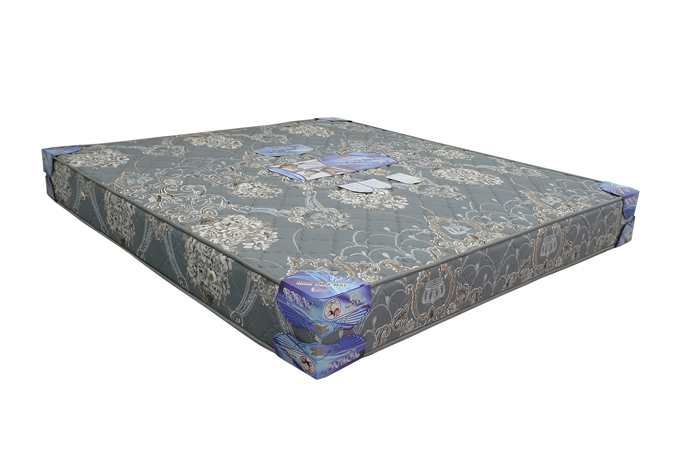 Nệm lò xo TOPAZ 2 viền, vải cotton
