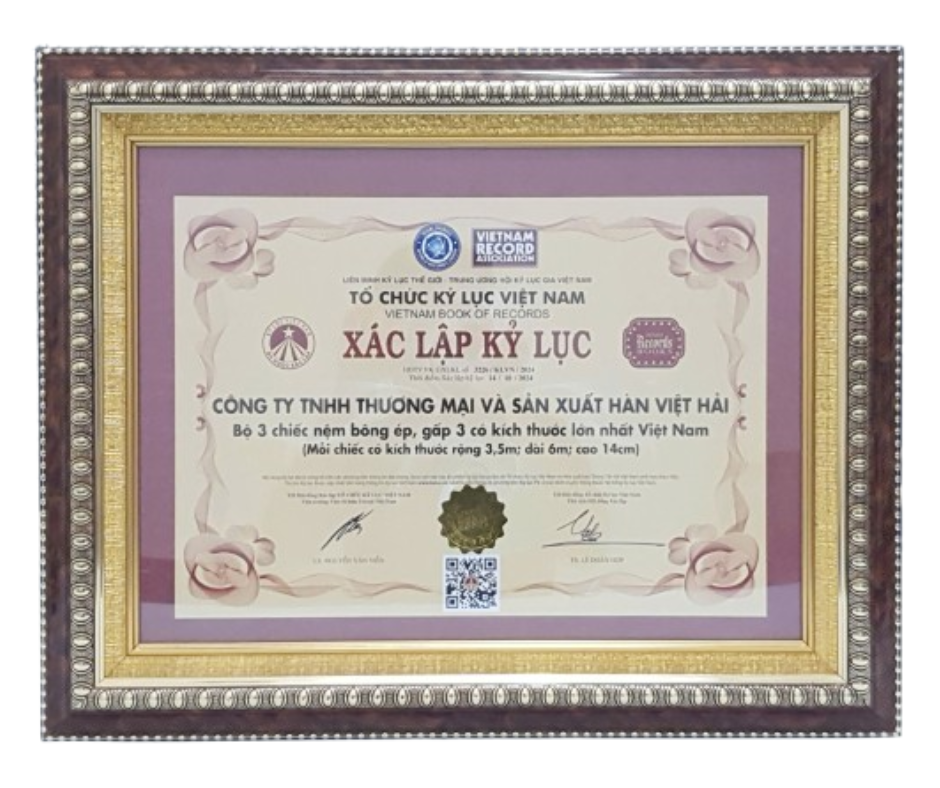 KỶ LỤC VỀ NGÀNH NỆM VIỆT NAM