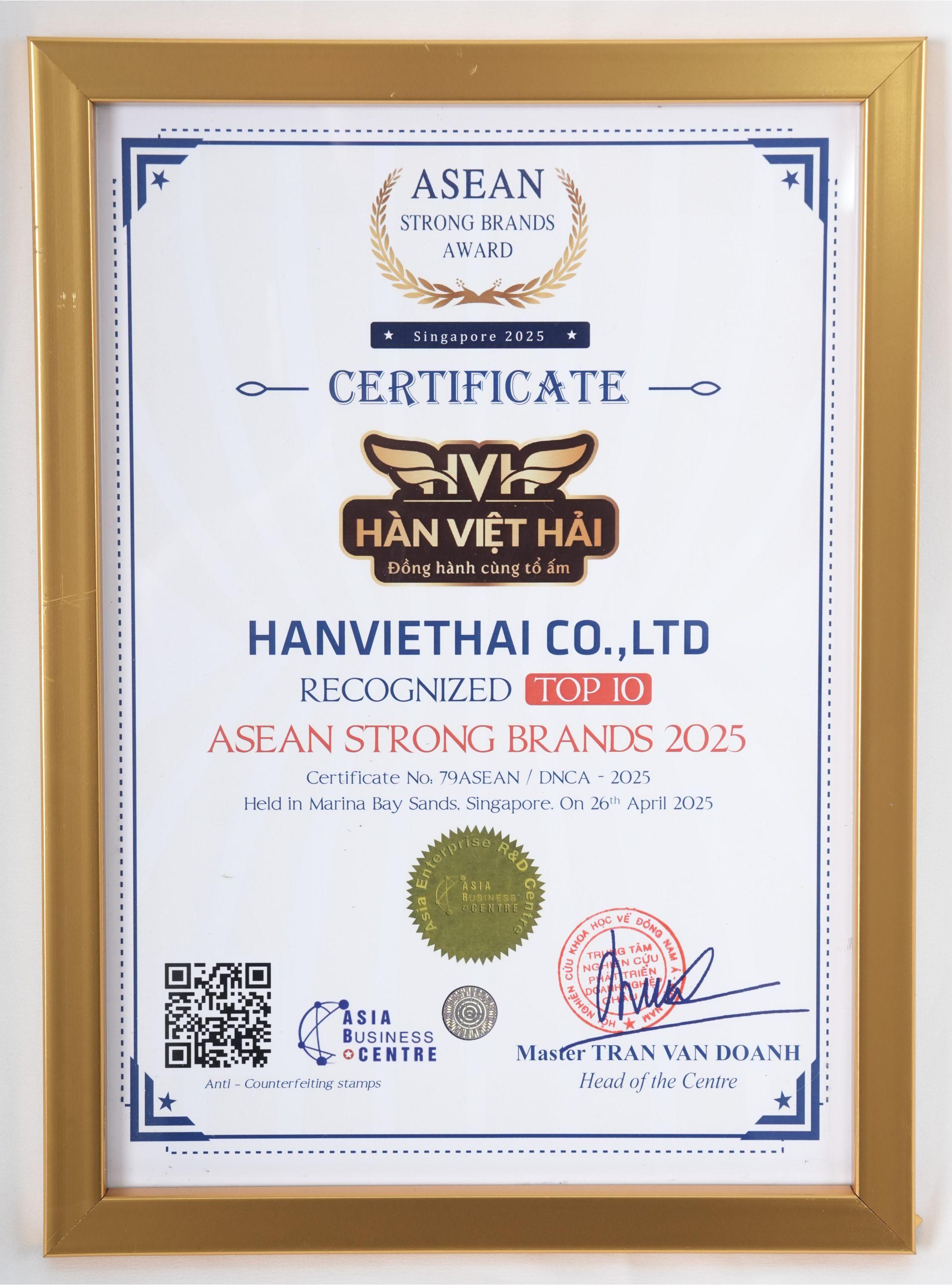 Thương hiệu mạnh ASEAN 2025 