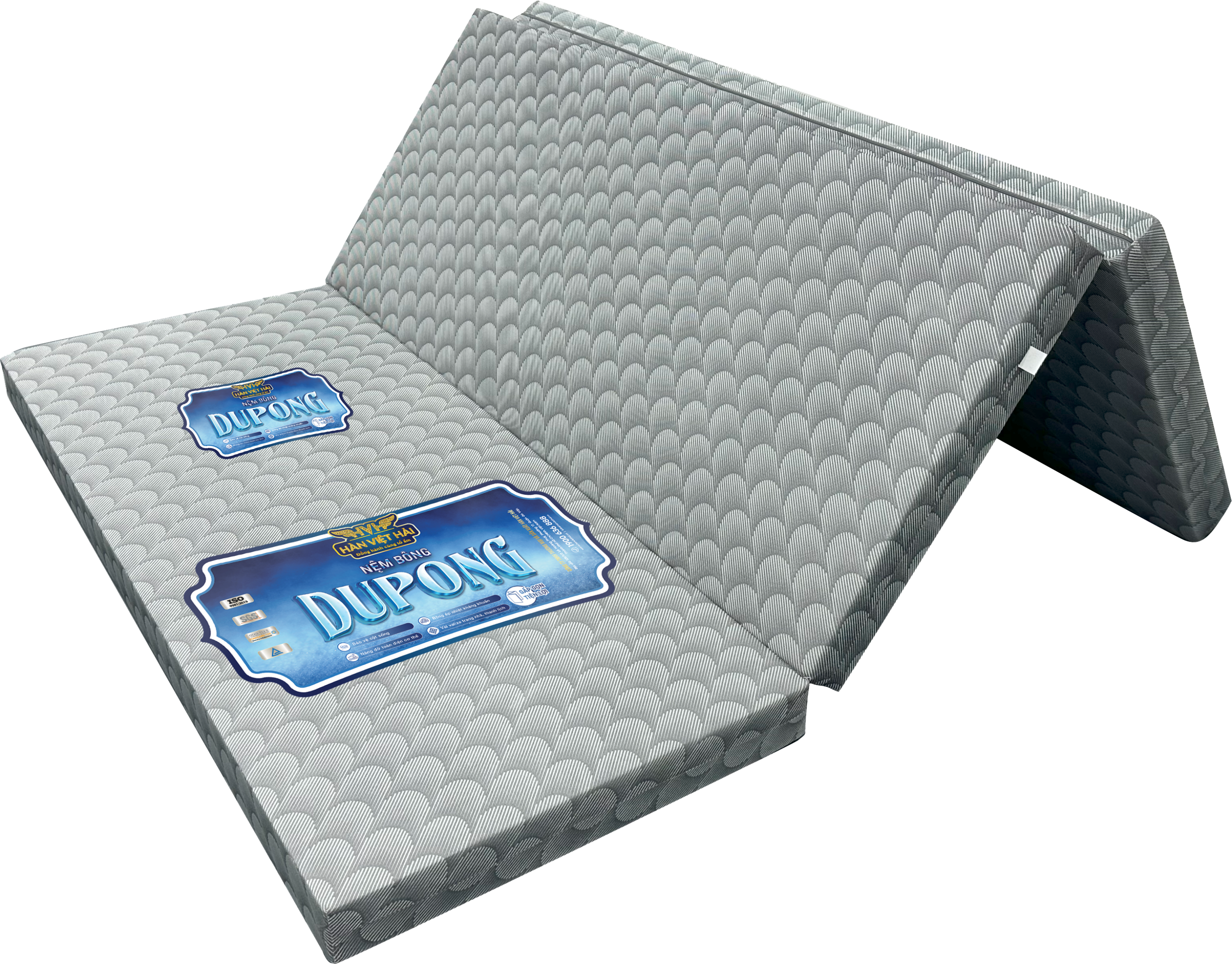 Nệm bông ép DUPONG,  vải valize