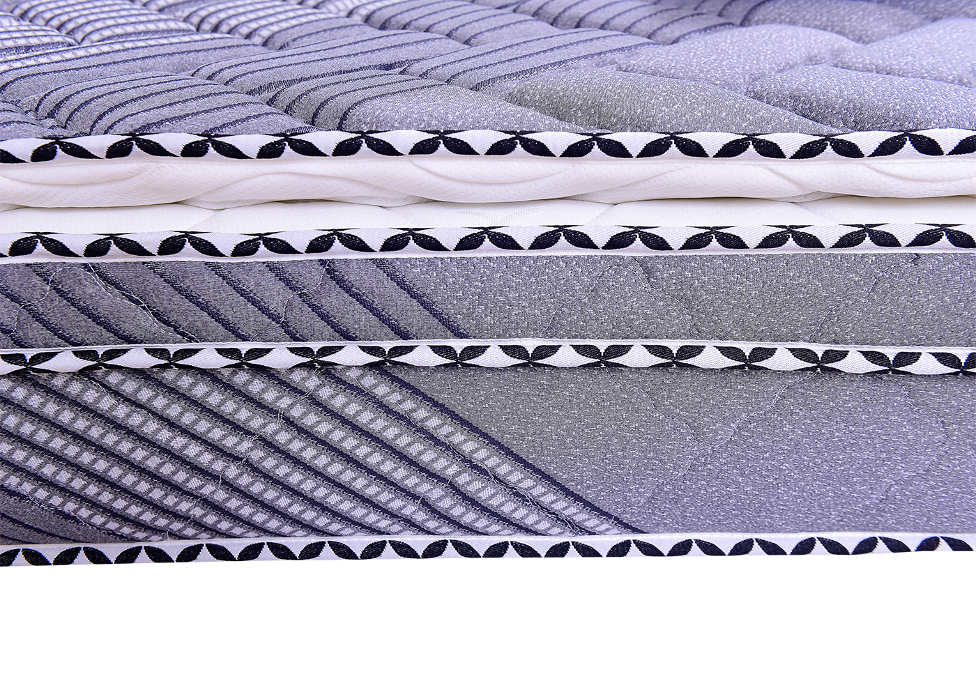 Nệm lò xo ĐẠI HÀN 4 viền, vải xốp gấm