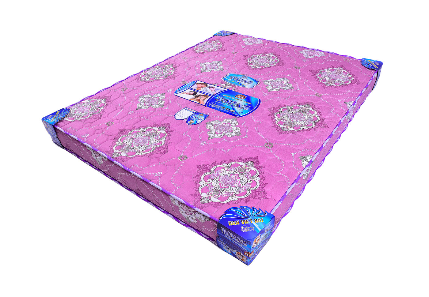 Nệm foam ép HOLLY /TOPAZ, vải cotton